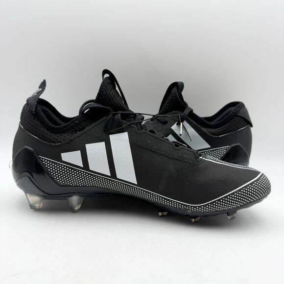 Adidas Mens Adizero Electric 1 Football Cleats US 10 Black White Athletic EUC main image 11